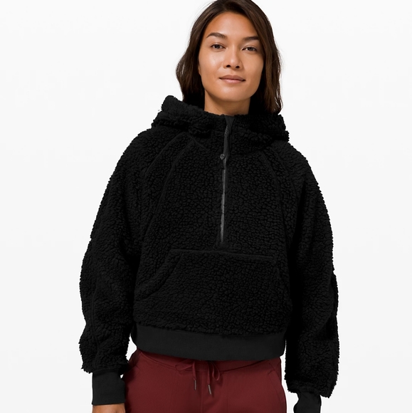 Lululemon Scuba Oversized Sherpa 1/2 Zip